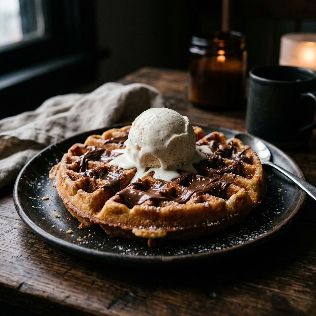 Sizzling Brownie with Ice Cream